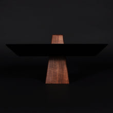 Intersecting Objects | Ansel Walnut & Black