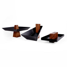 Intersecting Objects | Ansel Walnut & Black