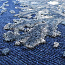 Natural Formations | Mineral Rug in Blue