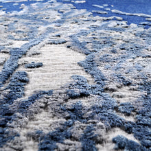 Natural Formations | Mineral Rug in Blue