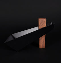 Intersecting Objects | Margo Walnut & Black