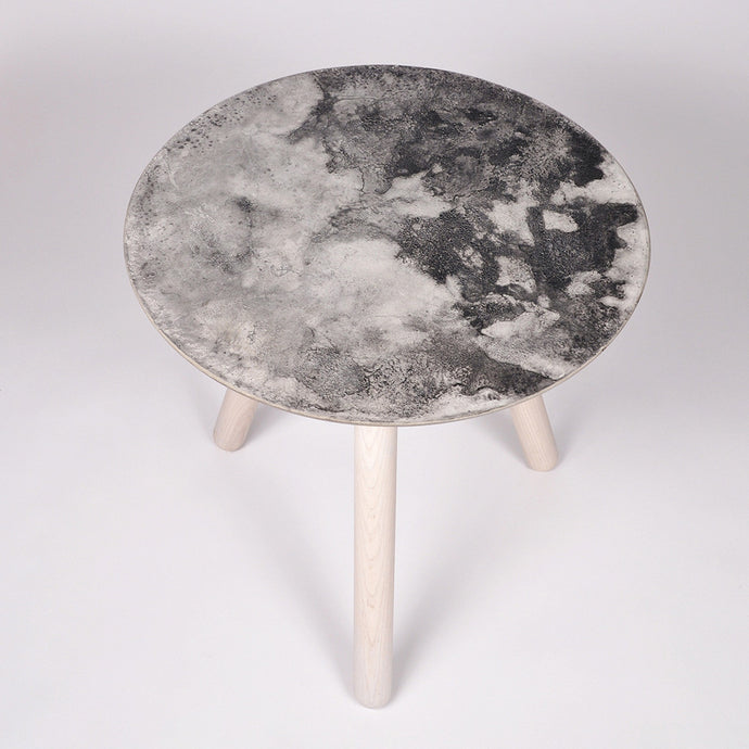 Moon Collection | Satellite Side Table - Light Grey