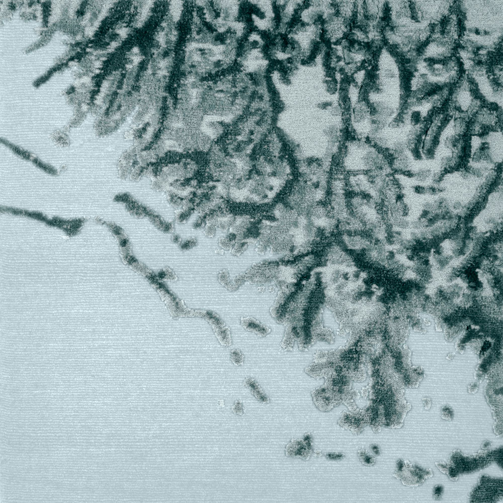 Natural Formations | Mineral Rug in Mist – bronsen